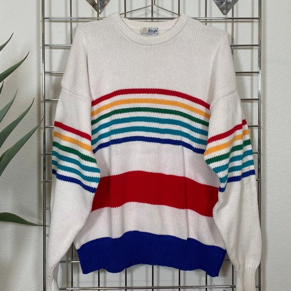 Vintage Other - multi color sweater by Pringle of Scotland
